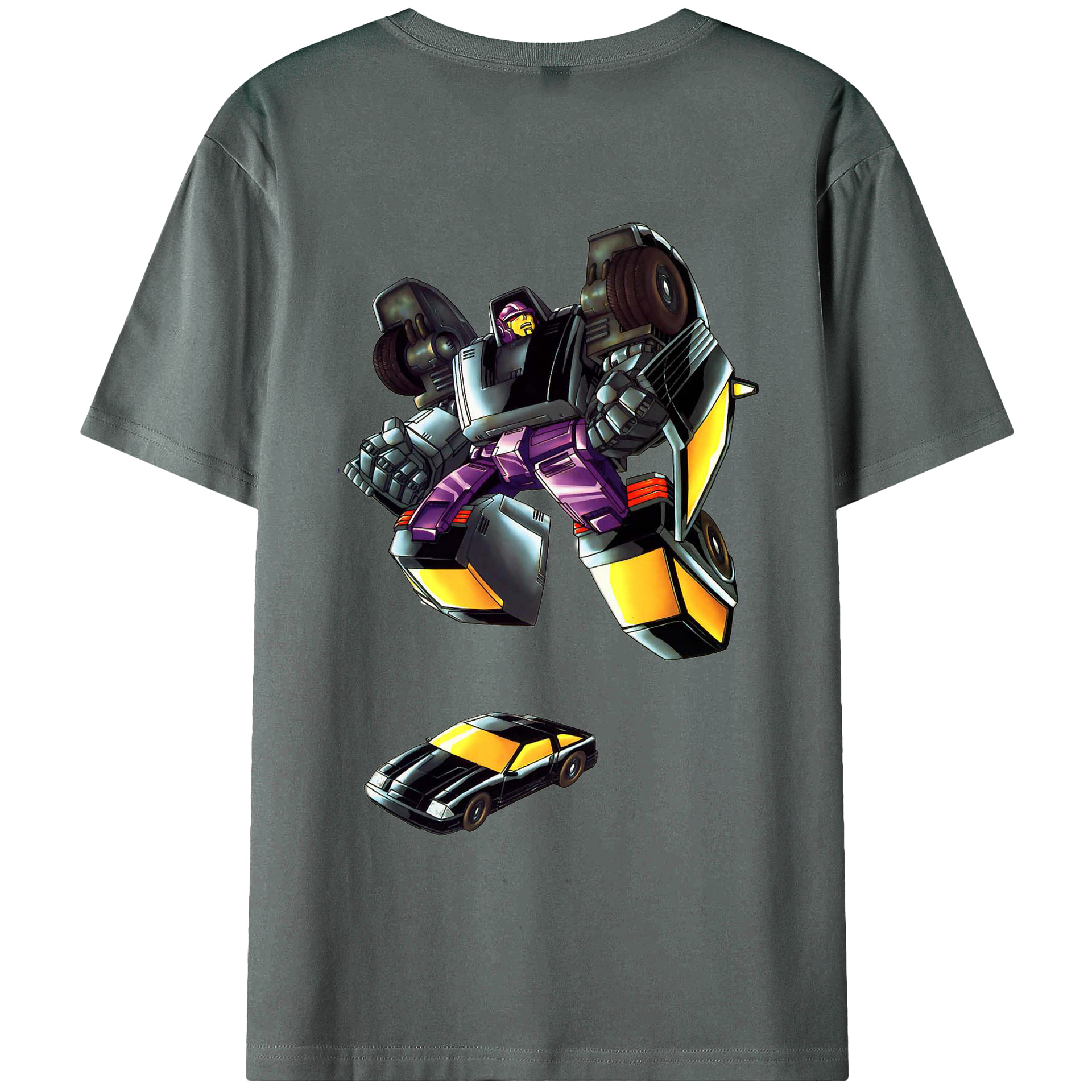 （画像用）  綿100％ メンズ半袖Tシャツ（バックプリント） 通気性